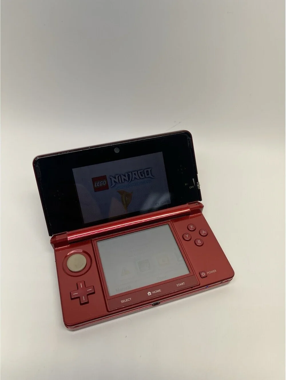 Nintendo 3DS Red Handheld Console Tested Working Excellent Condition